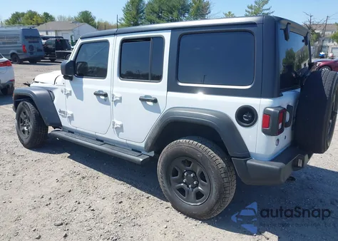 2021 Jeep Wrangler Unlimited Sport 4X4 from USA, damaged, VIN 1C4HJXDN7MW506345
